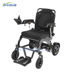 Aluminum alloy electric wheelchair